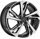 MSW 60 GLOSS BLACK FULL POLISHED 8x18 8/18 ET40 CB57.1