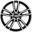FONDMETAL KOROS GLOSSY BLACK MACHINED  5X112 9x19 9/19 ET44 CB66.6