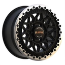 FONDMETAL BLUSTER MATT BLACK MACHINED LIP  5X120 8x18 8/18 ET41 CB72.6
