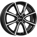 DEZENT TN DARK BLACK/POLISHED  4X 7x17 7/17 ET37 CB60.1