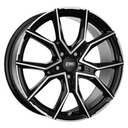 CMS C33 DIAMOND BLACK GLOSS 8x18 8/18 ET48 CB63.4