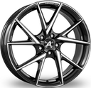 ALUTEC ADX.01 DIAMOND-BLACK FRONTPOLISHED 7.5x18 5/18 ET38 CB63.3