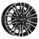 DEZENT KE DARK BLACK/POLISHED 6.5x16 5/16 ET48 CB66.1