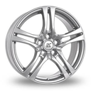 BROCK RC26 CRYSTAL SILVER 7.5x18 5/18 ET45 CB64.1