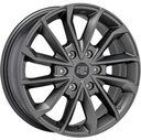 MSW 42 VAN MATT DARK GREY 6,5X 6.5x17 5/17 ET50 CB74.5