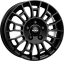 MAK NOMAD 6H GLOSS BLACK 7x17 7/17 ET50 CB74.5