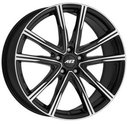 AEZ MONTREAL DARK BLACK/POLISHED 8,5X 8.5x20 5/20 ET45 CB63.4