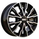 FONDMETAL PRO2 GLOSSY BLACK MACHINED  6X1 6.5x16 5/16 ET54 CB84.1