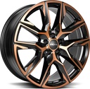 RONAL R71 JET BLACK COPPER MATT FRONT CU 10.5x21 5/130 ET64 CB71.58
