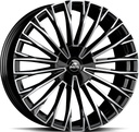 GMP A103 PIANO BLACK DIAM 9.5x22 5/120 ET30 CB63.4