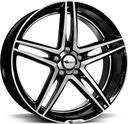 BROCK B33 BLACK FULL POL 8x17 5/100 ET35 CB63.4
