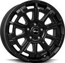 BROCK B45 SATIN BLACK MATT 8x20 5/108 ET40 CB63.4