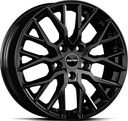 GMP BOOSTER GLOSS BLACK 7.5x17 5/130 ET55 CB89.1