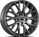 GMP BOOSTER GLOSS ANTHRACITE 8x18 5/120 ET50 CB65.1