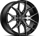 VOSSEN HF6.4 TINTED GLOSS BLACK 10x20 6/135 ET18 CB87.1