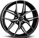 BORBET QX BLACK POL MATT 8.5x20 5/108 ET45 CB72.5