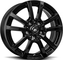 BROCK RC25T SHINY BLACK 7x17 5/120 ET55 CB65.1