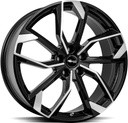 BROCK RC34 BLACK FULL POL 8x19 5/112 ET34 CB66.6