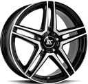 BROCK RCD17 BLACK FULL POL 7x17 5/112 ET48.5 CB66.6