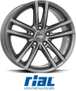 RIAL X10 METAL GREY 7x16 5/120 ET40 CB72.6