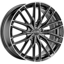 OZ RACING GRAN TURISMO HLT STAR GRAPHITE DIAMOND LIP  5X1 8.5x19 5/19 ET27 CB75