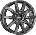 BORBET CW5 MISTRAL ANTHRACITE GLOSSY  5X 6x16 6/16 ET68 CB71.1