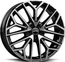 GMP MATERIA BLACK DIAMOND 9x22 5/130 ET41 CB66.5