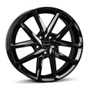 BORBET N BLACK GLOSSY 8x18 5/112 ET44.1 CB57.1