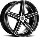 OXGIN EVOLUTION BLACK FULL POL 7.5x17 5/120 ET35 CB65.1