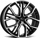 BROCK B41 BLACK POLISHED (SGVP) 8.5x20 5/120 ET41 CB72.6