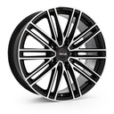 AVUS AC-M08 BLACK POLISHED 11.5x21 5/130 ET61 CB71.6